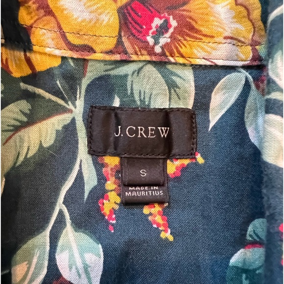 J.Crew Classic Button Up Short Sleeve 100% Cotton - Picture 2 of 2